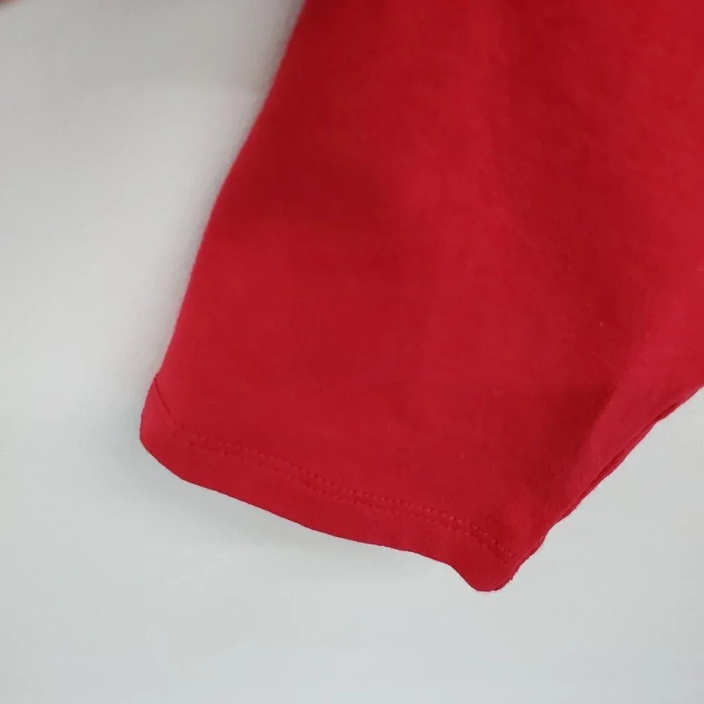 Torrid Womens Red Foxy Sweetheart Twist Top Blouse Plus Size 3 Long‎ Sleeve
